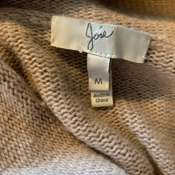 Joie Aurore Striped Cashmere Lambswool Sweater - Picture 6 of 7